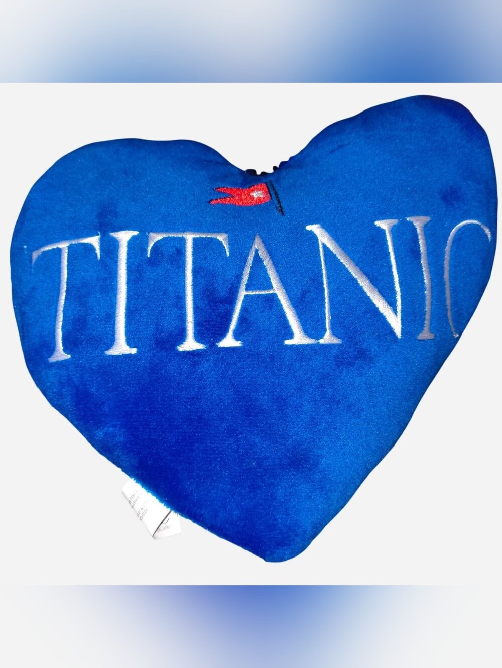 Titanic Heart Flip Sequin 9 Inch Pillow Souvenir